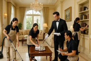 Filipino domestic staff