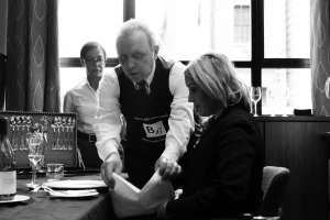 The British Butler Academy training session