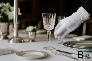 Butler etiquette during the Private Household Staff Training