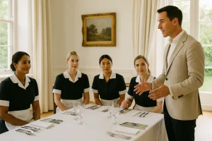 Housekeeper students