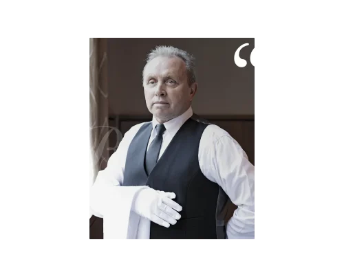 George, butler at domestic staff agency Bespoke Bureau