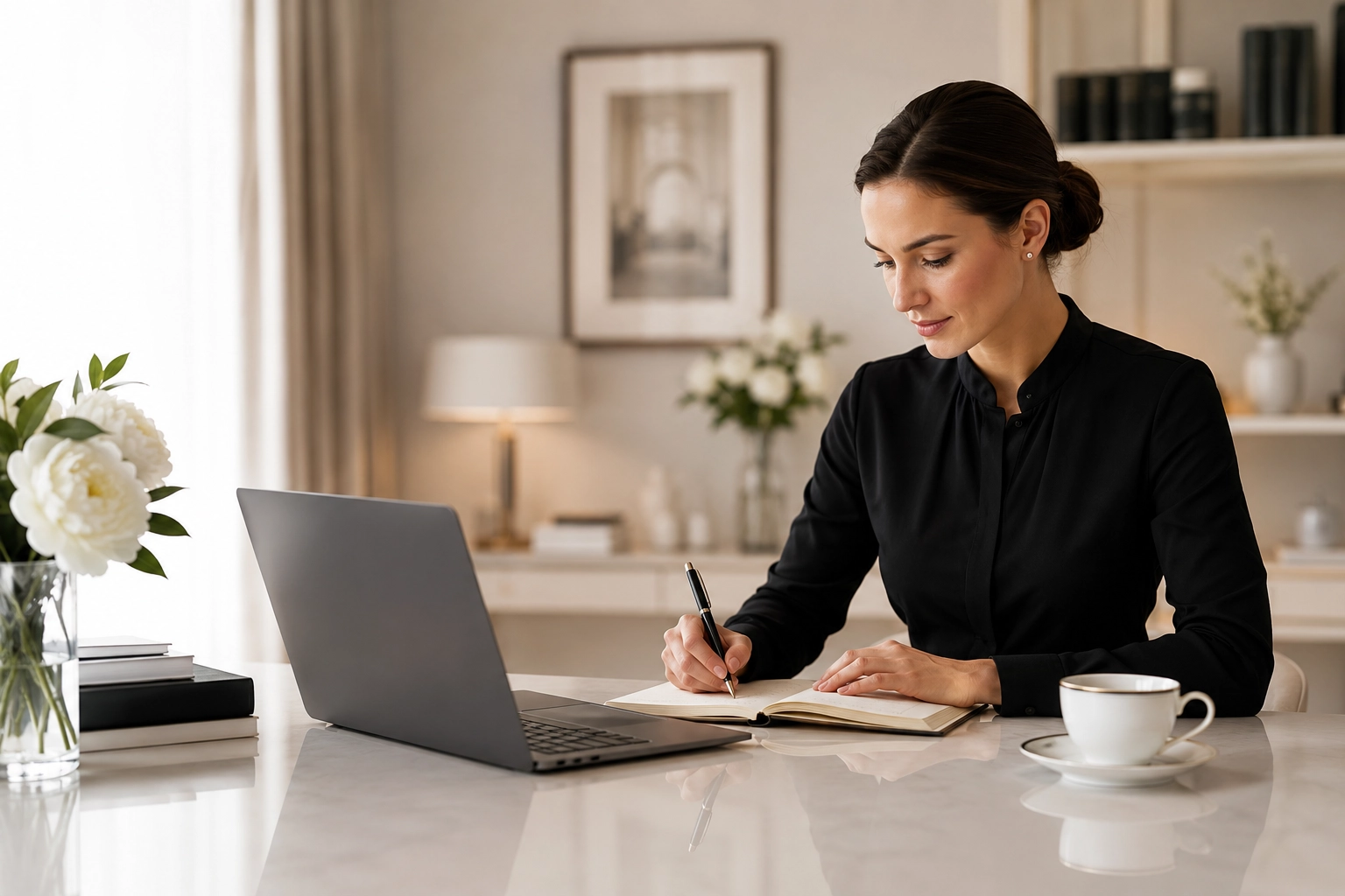 Online housekeeper course showing professional self-paced housekeeping training from home.